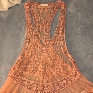 women’s sheer tank